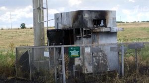 ВСУ уничтожили пост радиационного контроля в Запорожской области
