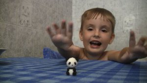 Киндер Яйцо - маленький Панда