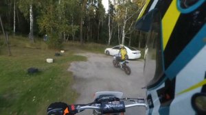 Погоня от полиции. Мото покатушки