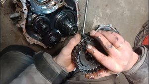 Как разобрать вариатор F1C1A1J1Z на митсубиси ланцер цедия