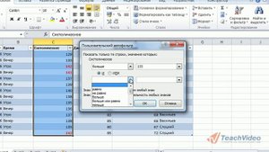 Пользовательские фильтры в Microsoft Office Excel 2010 (22/50)