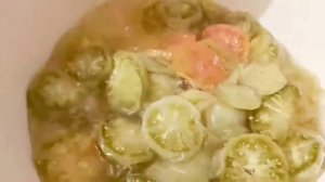 Цукаты  из  зелёных  помидоров.