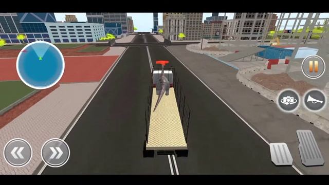 T Rex Dinosaur Angry Dino Zoo Transport: Animal Transport Truck Simulator #AndroidGame @NHKGamesPro