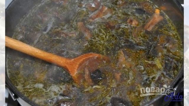 ★ЭТО ЛЮБИТ ПРЕЗИДЕНТ-★ ГРИБНОЙ СУП ИЗ СУШЕНЫХ ГРИБОВ С ПЕРЛОВКОЙ ★