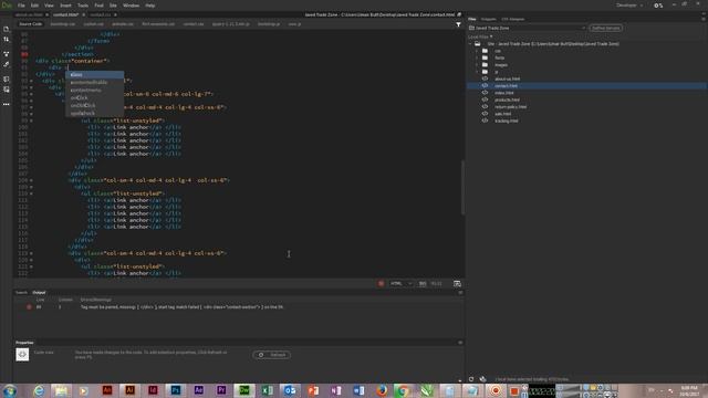 How to Make an Ecommerce Website in Adobe Dreamweaver CC - Part Four смотреть онлайн