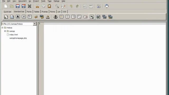 PHP and MySQL Tutorial For Beginners -  Introduction To bluefish - LEC #08