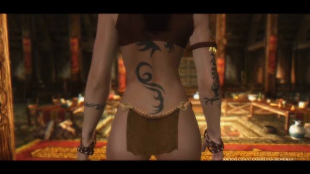Skyrim | Barbaric Boob Armor para UNP Número 1 [Review] смотреть онлайн