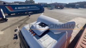 Установка стояночного кондиционера на МАЗ автономный от аккумулятора.
