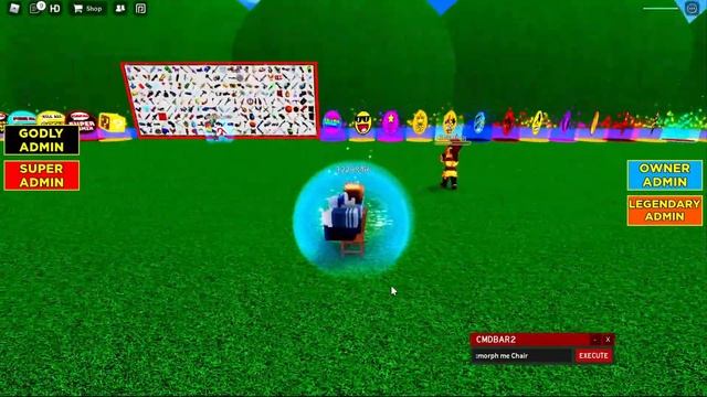 Roblox - Free Admin " :morph me Chair " смотреть онлайн
