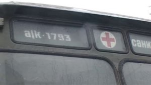 Автобус Лиаз 677 привезли на реконструкцию