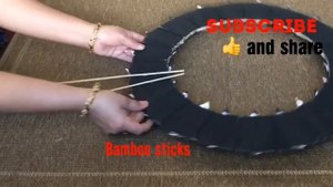 Wall clock decoration | paper crafts | home decorating ideas | art and craft