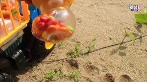 Эксперимент - Вихревая дыра против игрушек и вкусняшек! #31