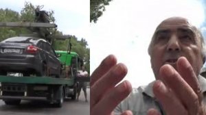 #1. Эвакуация и привлечение наглого бомбилу рецидивиста.