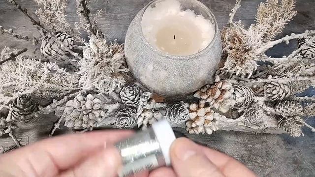 Блакитна композиція зі свічкою ?️/Новорічний декор #diy #зима2024 смотреть онлайн