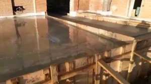 Заливка пандуса