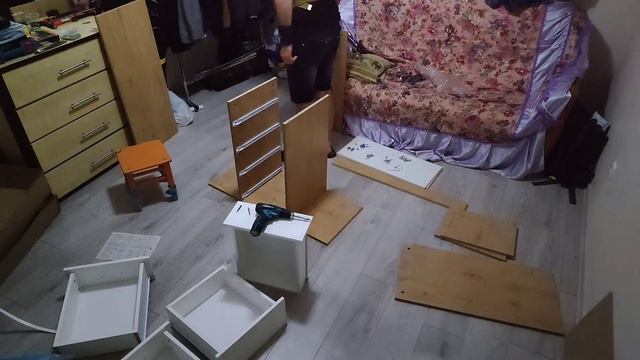 Time lapse [Таймлапс] Сборка комода или как я провел выходные😂😎 смотреть онлайн