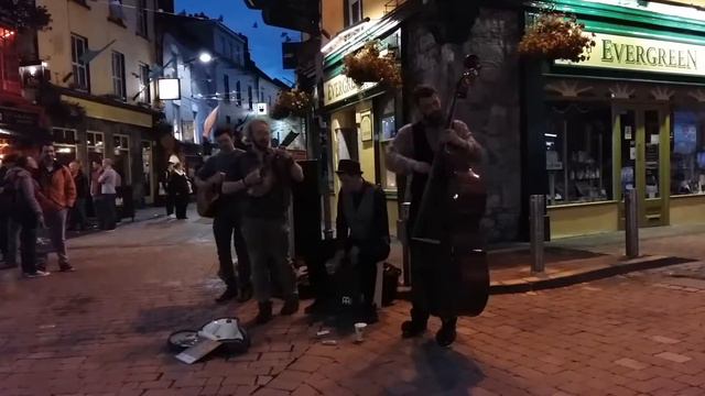 Street Music. Ireland. - Уличная музыка. Голуэй. Ирландия.