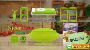 One Step Precision Cutting - Nicer Dicer Plus