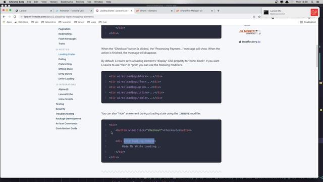 Laravel Livewire Tutorial Create Movie Website #58 Adding Loading State