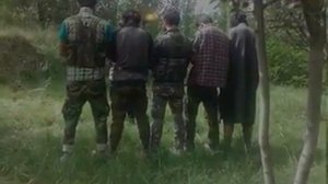 kashmir mujahideen namaz time  Kashmir mujahideen in forest