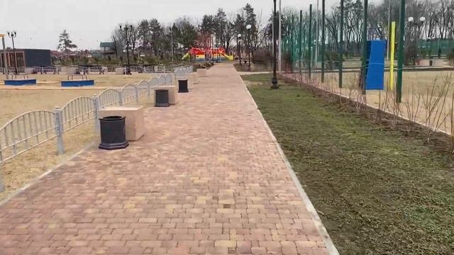 Комсомольский парк в Динской