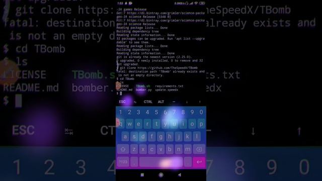 How To Call Bomb using Termux смотреть онлайн