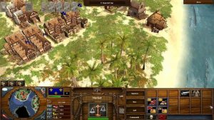 Age Of Empires 3 - 1vs1 AI- Random - Expert - (France).
