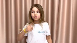 Эммануэль-Виктория Дайнеко, 7 лет, самопробы, песня