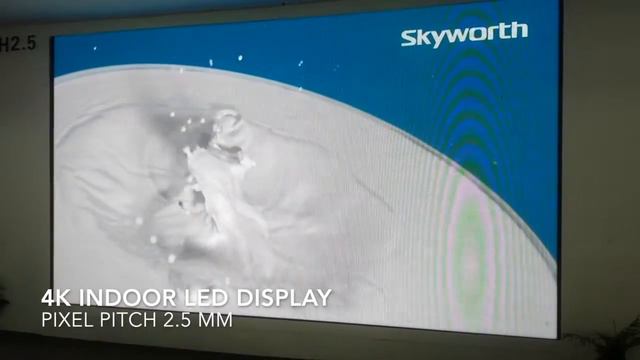 LED indoor display with 2.5 mm of Pixel Pitch