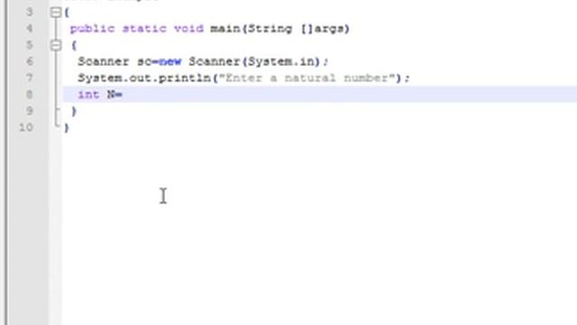 Java program to print first N even natural numbers смотреть онлайн