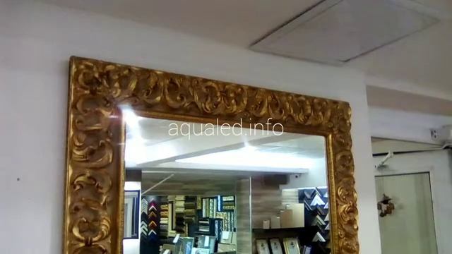 Зеркала в багете с подсветкой смотреть онлайн