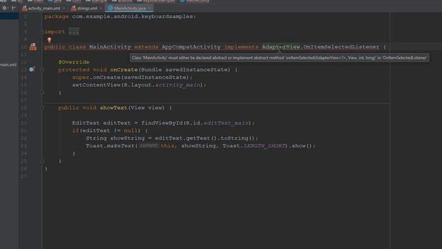 Using Spinners | How to add a spinner control for selecting a phone label in Android