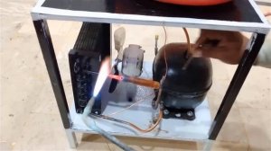 Water Cooling Dispenser Make Electric Water Cooler From Compressor Homemade Water Dispenser