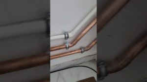 Обвязка котельной частного дома медью.