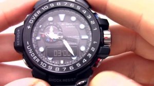 Часы Casio G-SHOCK GWN-1000B-1A [GWN-1000B-1AER] - Инструкция, как настроить от PresidentWatches.Ru