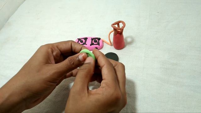 Amazing technique make miniature clay kitchen set |how to make handmadekitchenset athome