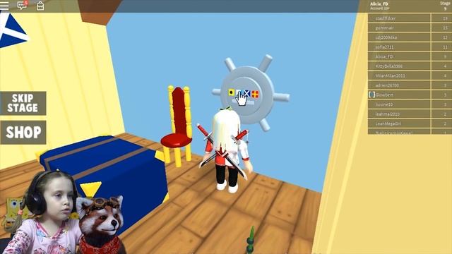 Побег из Красти Краб в Роблокс Roblox Escape the Krusty Krab смотреть онлайн