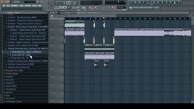 Воссоздание трека BOB SINCLAR - WORLD HOLD ON (by Casual Punk) смотреть онлайн
