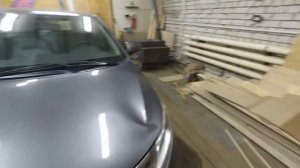 удаление вмятины от падения снега