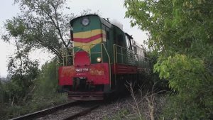 ЧМЭ3-3194. Перегон Станция Сулин - Сулинский щебёночный завод