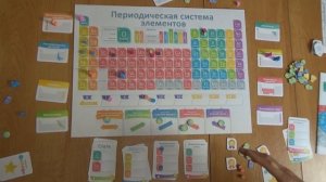 Таблица Менделеева. Настольная игра.