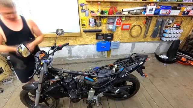 Ремонт электрики мотоцикла Viper r2