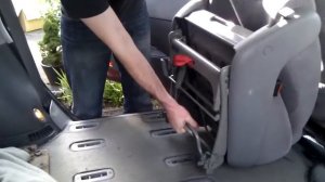 How to fit the back seats into a VW Sharan