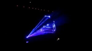 VLT  - лазерный проектор для рекламы