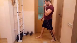 Упражнения со жгутом,резиновыми петлями