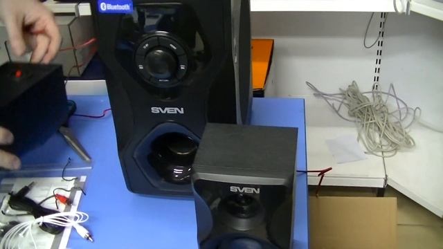 Акустическая система Sven MS-2055 (30W+12.5Wx2) смотреть онлайн