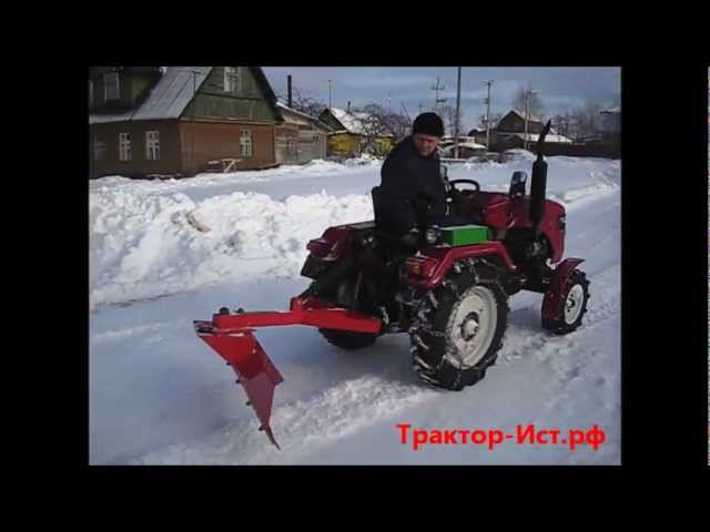 Минитрактор Уралец-180 в реальных условиях