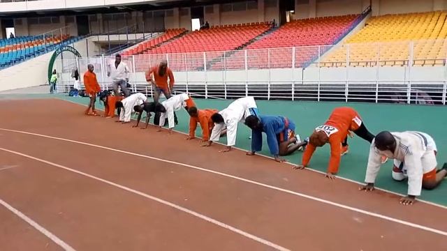 Entrainement de l' Equipe Nationale de Sambo en prévision du championnat d'Afrique au Cameroun смотреть онлайн
