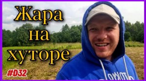 Купил хутор. Неудачная тихая охота. Жара. Делаю колодец. #хочувдеревню #хуторПанаЯна #загрибами
