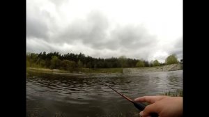 Видео-отчет: ловля окуня и щуки микроджигом на реке ниже ГЕСа